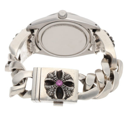 Chrome Hearts Oyster Perpetual CHX Watch Silver Size 36MM