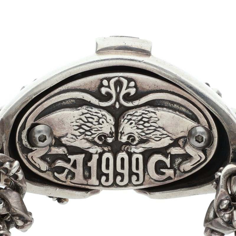 A&G FDL Cross Clip Silver Watch Case Size ONE SIZE