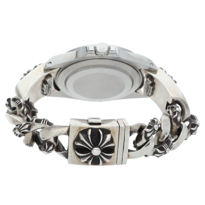 Chrome Hearts Explorer II Fancy Watch Silver Size ONE SIZE