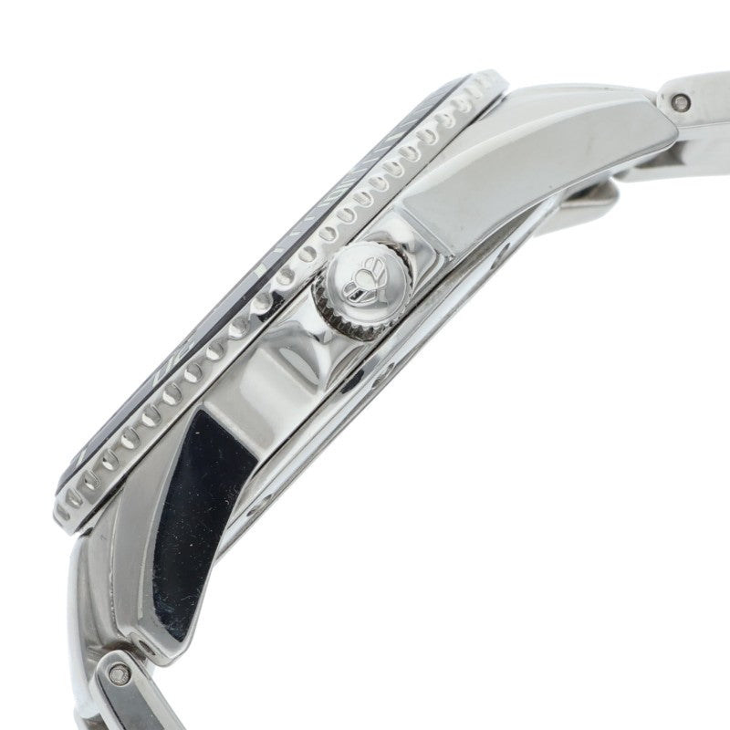 LAARVEE Silver/Black Automatic SS Watch Size ONE SIZE