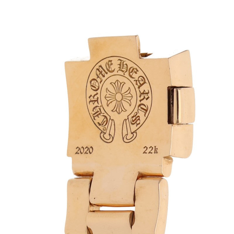 Chrome Hearts 22K CH Plus Diamond Multi Gold Watch Size ONE SIZE