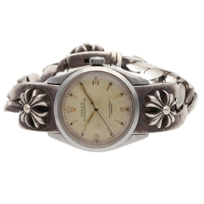 Chrome Hearts CH Plus Link Watch Silver Size ONE SIZE
