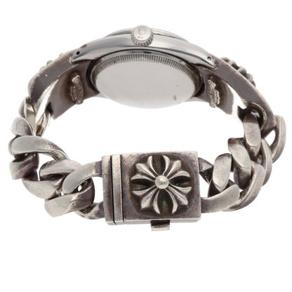 Chrome Hearts CH Plus Link Watch Silver Size ONE SIZE