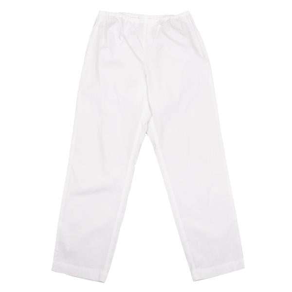 COMME des GARCONS Cotton Easy Pants White Size M