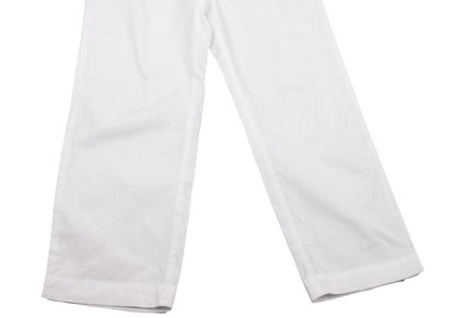 COMME des GARCONS Cotton Easy Pants White Size M
