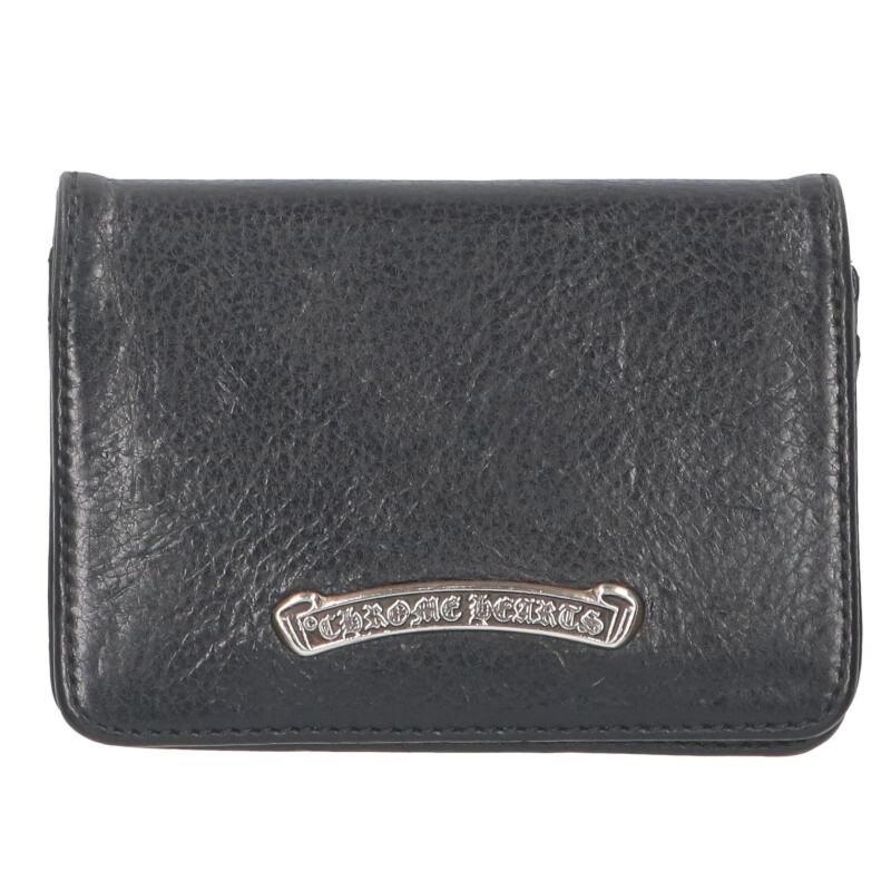 CRD Arch Logo 3-Pocket Leather Card Case Size ONE SIZE