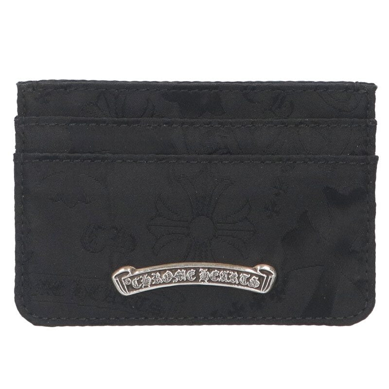Chrome Hearts Double Side All-Over Nylon Card Size ONE SIZE