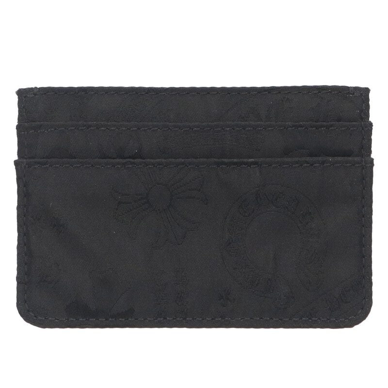 Chrome Hearts Double Side All-Over Nylon Card Size ONE SIZE