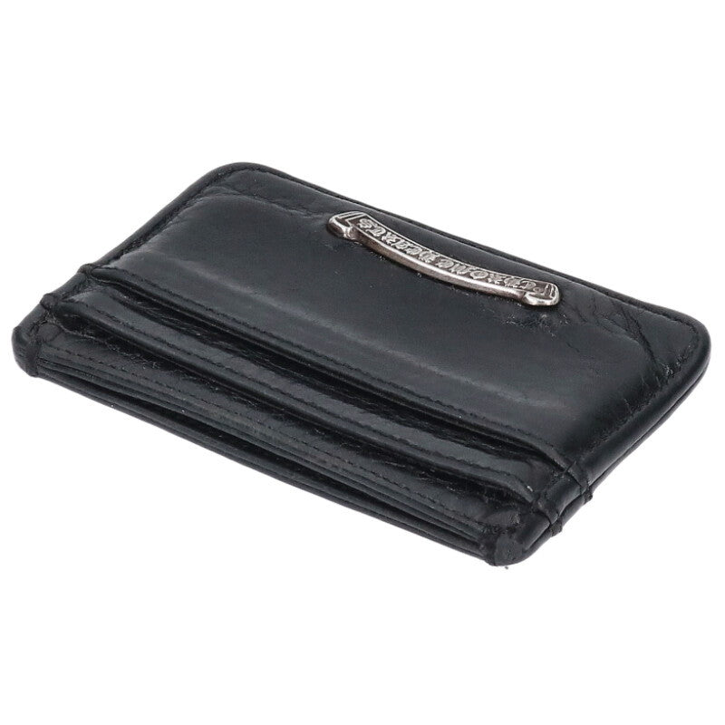 Chrome Hearts Double Side Leather Card Case Size ONE SIZE