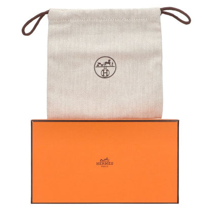 HERMES Kelly Pocket Slim Epsom Card Case Gray Size ONE SIZE