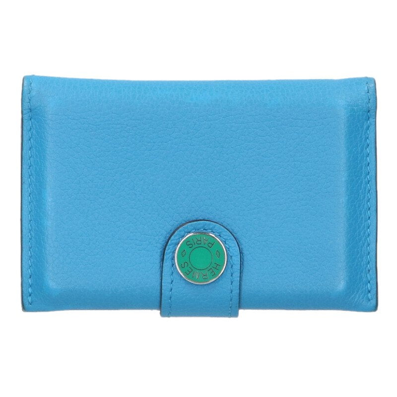 HERMES RMS Evercolor Sellier Button Card Case Size ONE SIZE