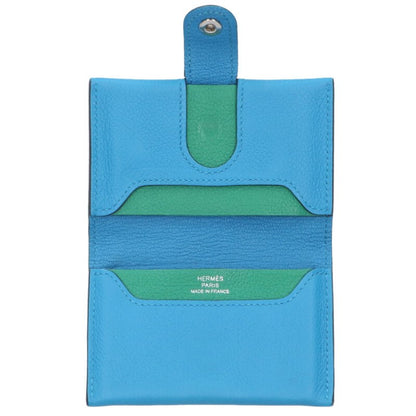 HERMES RMS Evercolor Sellier Button Card Case Size ONE SIZE
