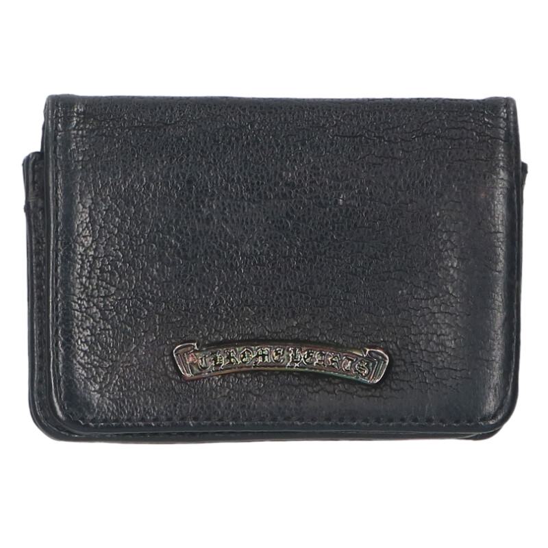 CRD Black Rhodium Arch Logo 3-Pocket Card Case Size ONE SIZE