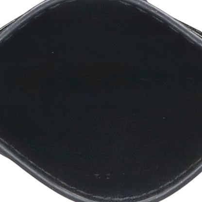 DIOR Patent Leather Logo Card Case Black Size ONE SIZE