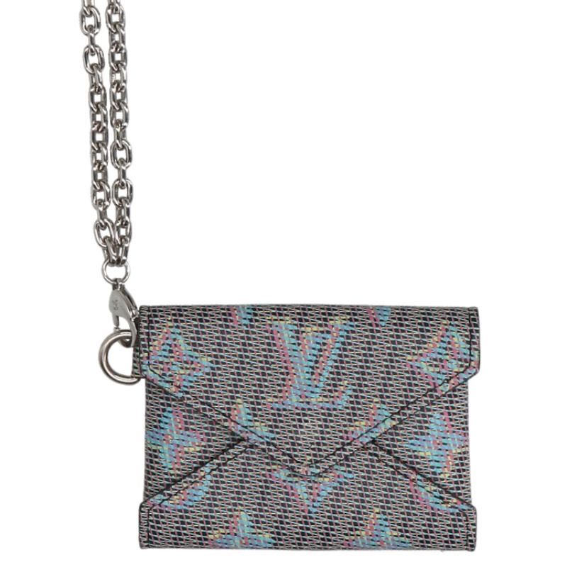Louis Vuitton Monogram Kirigami Necklace Card Case