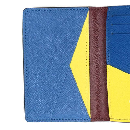 Louis Vuitton Organizer Blue x Yellow x Blue