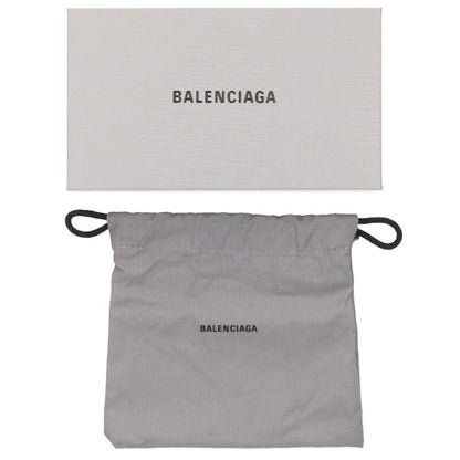 Balenciaga Lucagool Rhinestone denim card case Black One Size