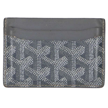 GOYARD Saint Sulpice Herringbone PVC Card Case Size ONE SIZE