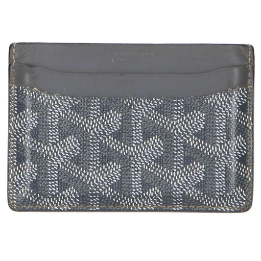 GOYARD Saint Sulpice Herringbone PVC Card Case Size ONE SIZE