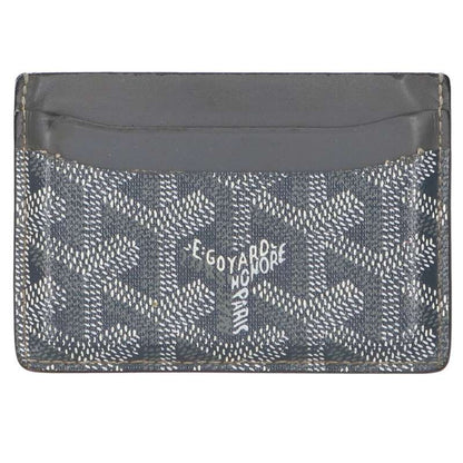 GOYARD Saint Sulpice Herringbone PVC Card Case Size ONE SIZE