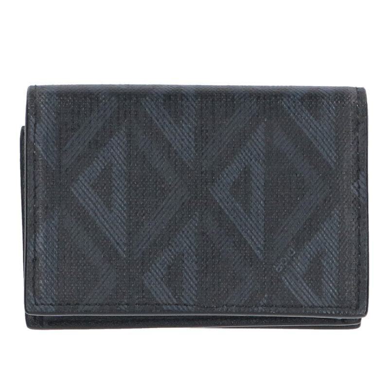 DIOR CD Diamond Galaxy Leather Card Case Multi Size ONE SIZE