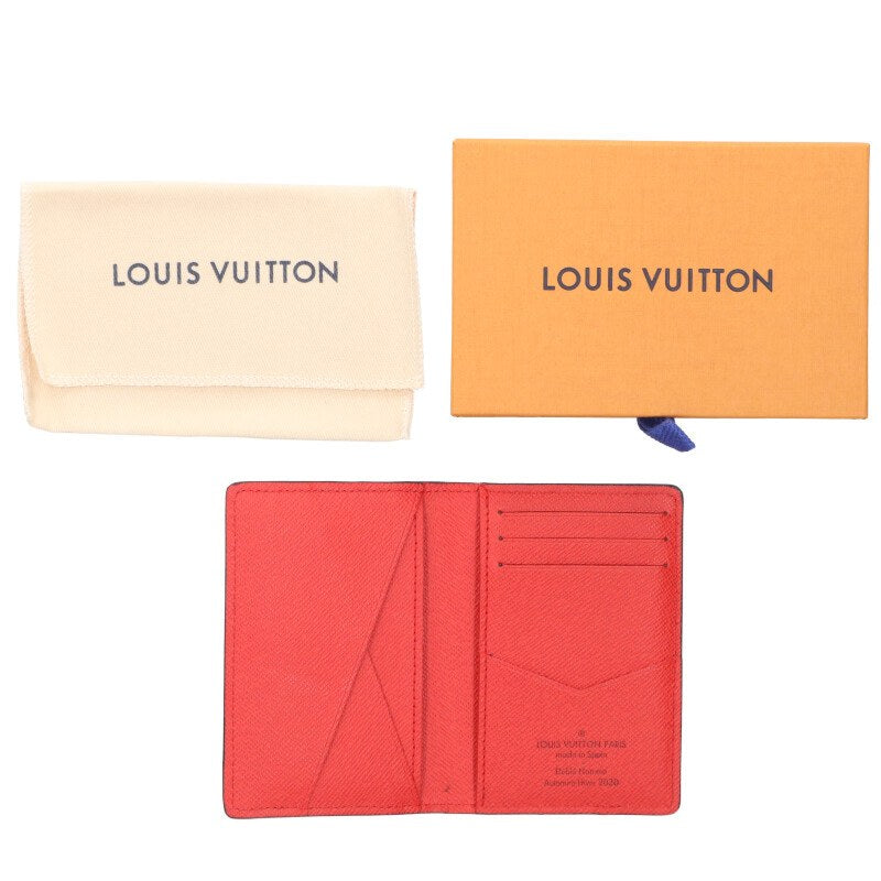Louis Vuitton Organizer Brown x Blue