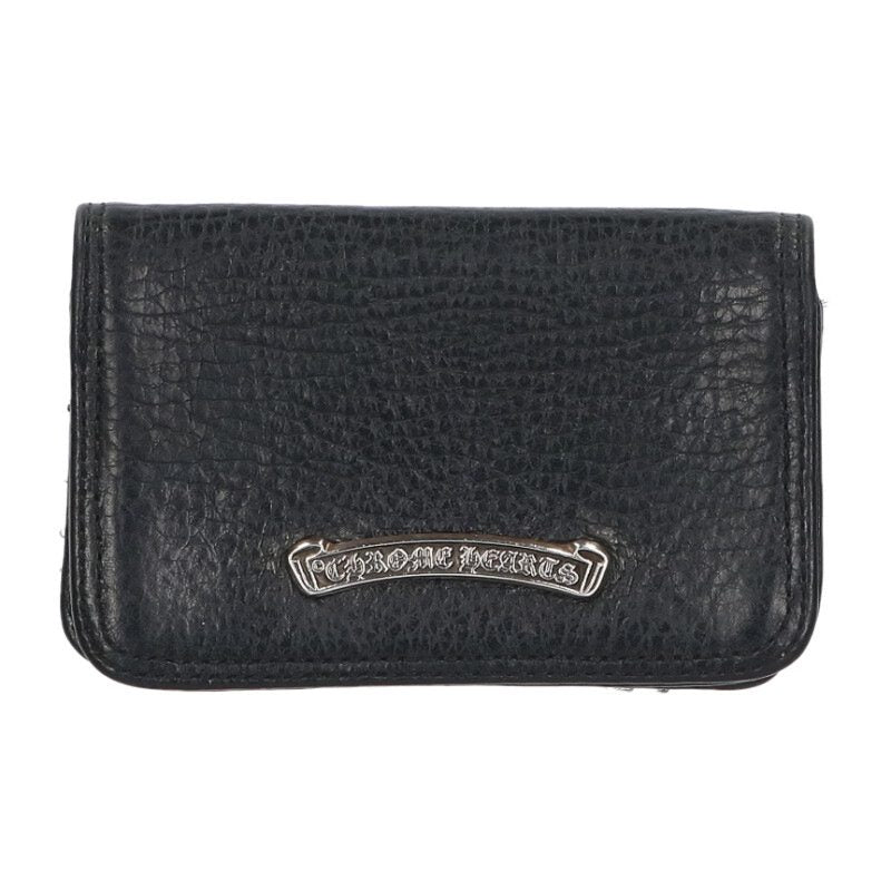 Chrome Hearts Grommet Leather Card Case B/S Size ONE SIZE