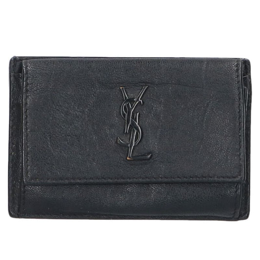SAINT LAURENT PARIS Cassandra Logo Coin Card Size ONE SIZE