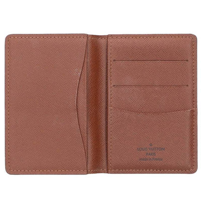 Louis Vuitton Monogram Leather card case Brown