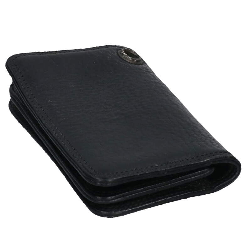 Chrome Hearts Grommet Leather Card Case Blk Size ONE SIZE