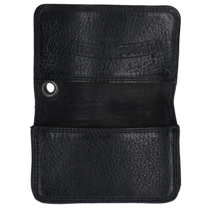 Chrome Hearts Grommet Leather Card Case Blk Size ONE SIZE