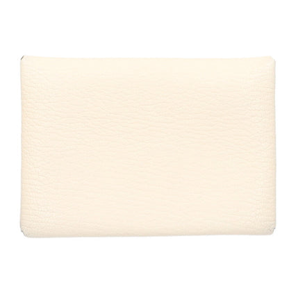 HERMES Calvi Duo Chevre Bi-fold Card Case Size ONE SIZE