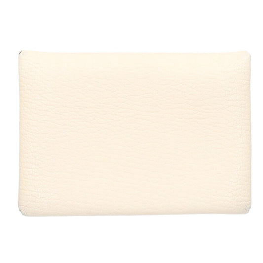 HERMES Calvi Duo Chevre Bi-fold Card Case Size ONE SIZE