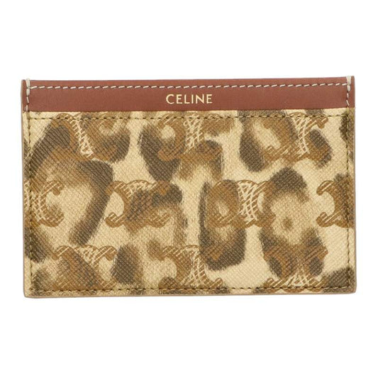 CELINE Triomphe Card Case Multi Size ONE SIZE