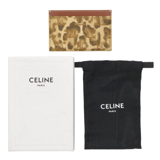 CELINE Triomphe Card Case Multi Size ONE SIZE