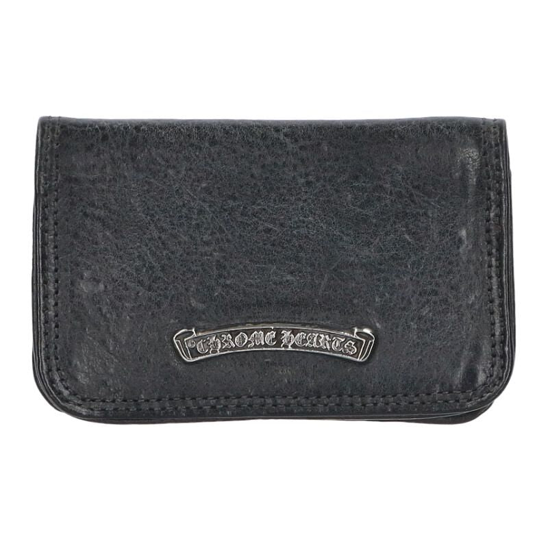Chrome Hearts Grommeted Leather Card Case Size ONE SIZE