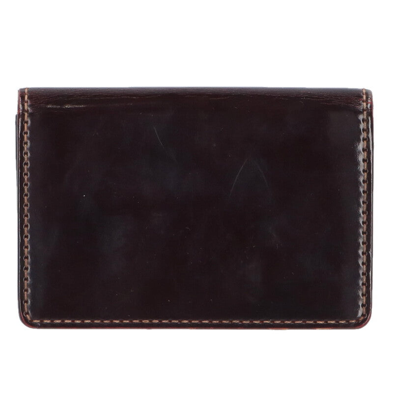 OHBA Cordovan Card Case Brown Size ONE SIZE