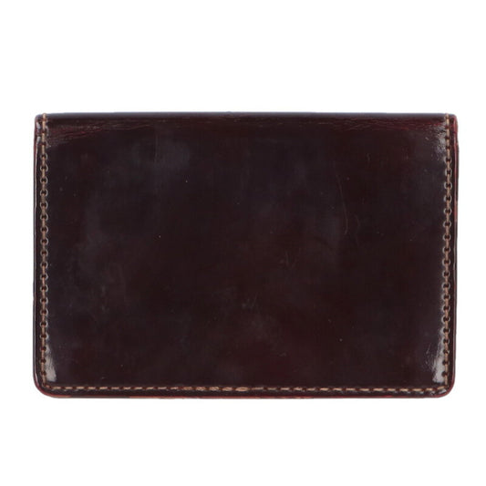 OHBA Cordovan Card Case Brown Size ONE SIZE