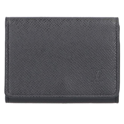 LOUISVUITTON M64595 Black Card Case Size ONE SIZE