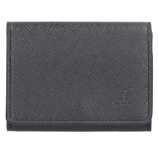 LOUISVUITTON M64595 Black Card Case Size ONE SIZE