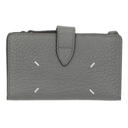 Maison Margiela Gray 4-Stitch Coin & Card Case Size ONE SIZE