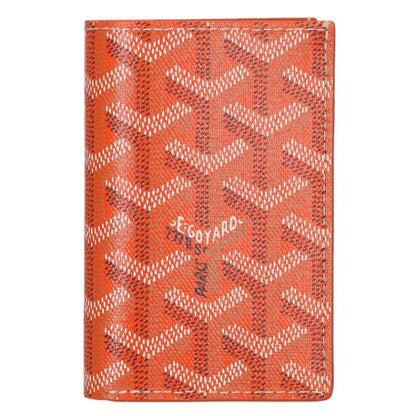GOYARD Saint Pierre Card Case Orange Size ONE SIZE