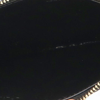 CELINE Black Zip Fragment Card Case Size ONE SIZE