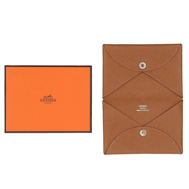 HERMES Calvi X-Stamp SV Hardware Card Case Size ONE SIZE