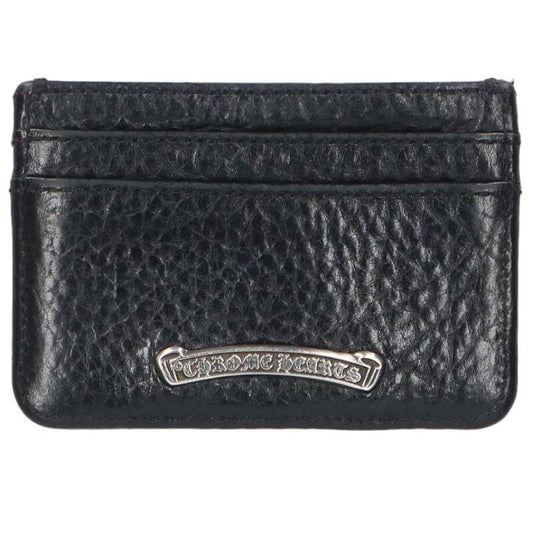 Chrome Hearts DOUBLE SIDE Scroll Label Leather Size ONE SIZE
