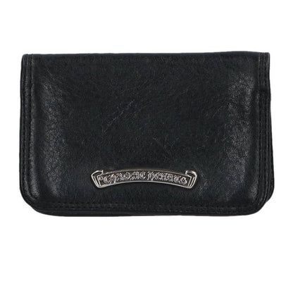 Chrome Hearts Arch Logo Holder Black/Silver Card Case Size ONE SIZE