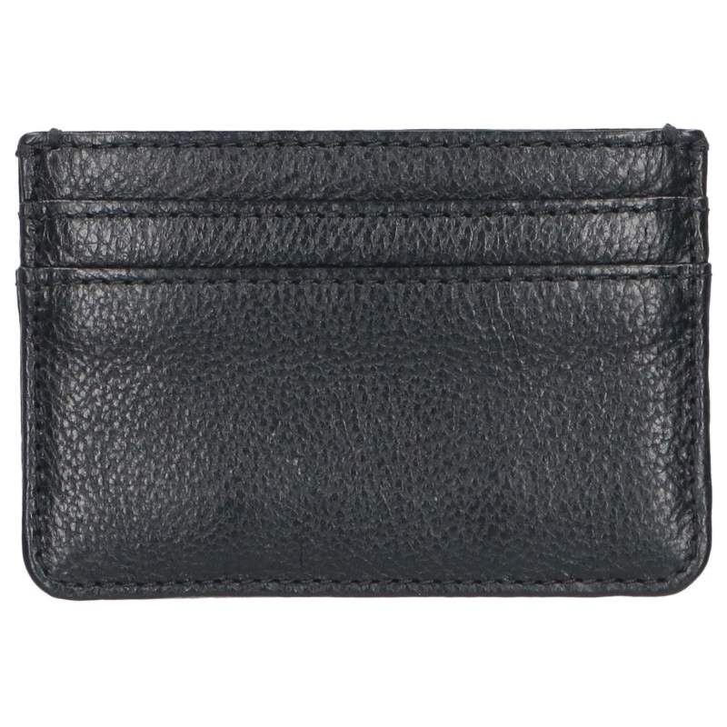 Chrome Hearts Scroll Label Leather Card Holder Card Case Size ONE SIZE