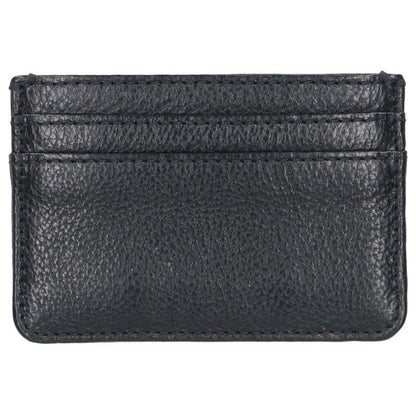 Chrome Hearts Scroll Label Leather Card Holder Card Case Size ONE SIZE