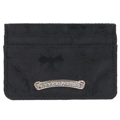 Chrome Hearts Scroll Label Nylon Card Holder Card Case Size ONE SIZE