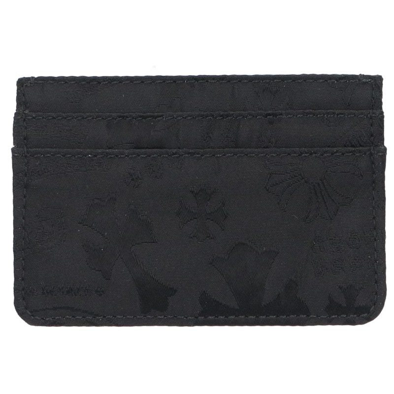 Chrome Hearts Scroll Label Nylon Card Holder Card Case Size ONE SIZE